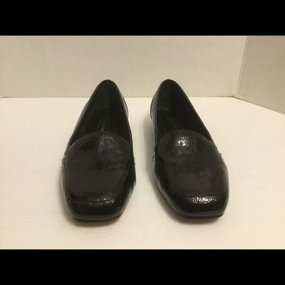 Enzo Angiolini Patent Leather Flats Size 8W - Picture 3 of 7